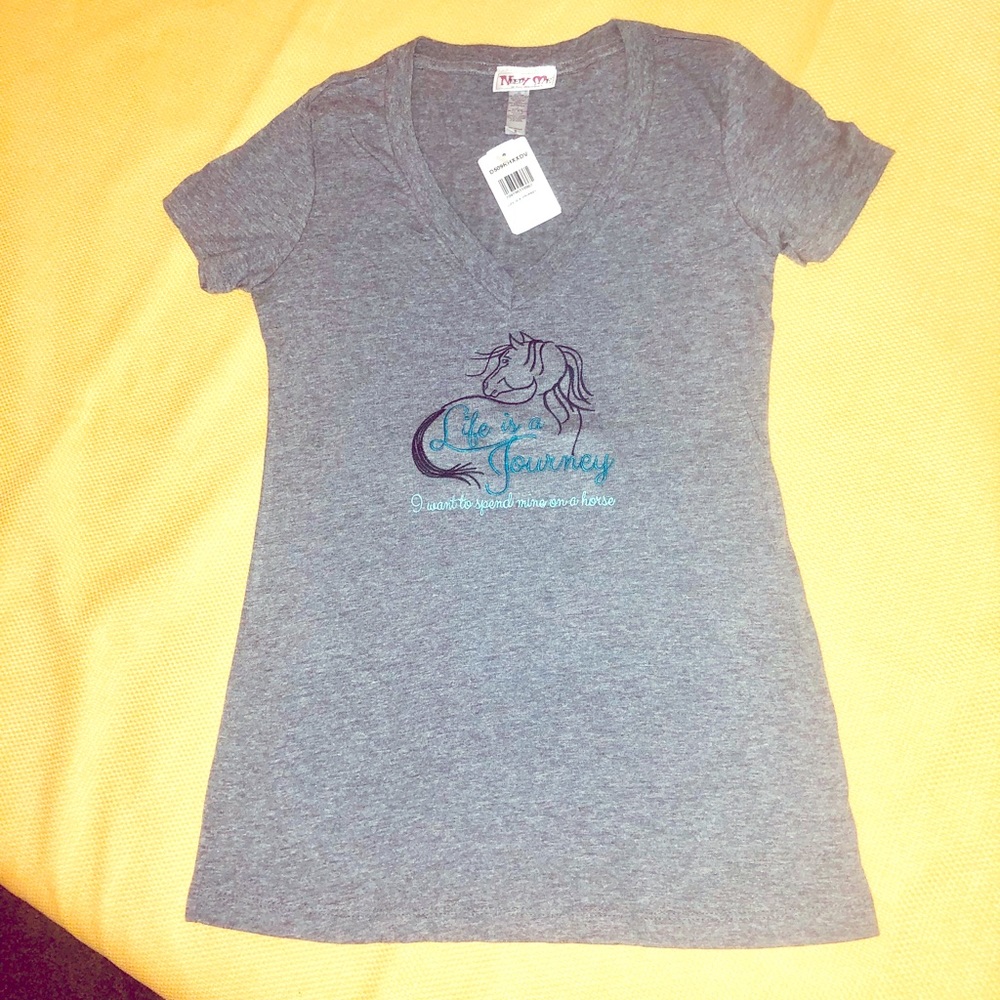 HORSE LOVERS $16 SHIRT BY Needy Me Sz.S